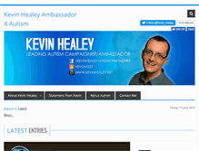 Tablet Screenshot of kevinhealey.net